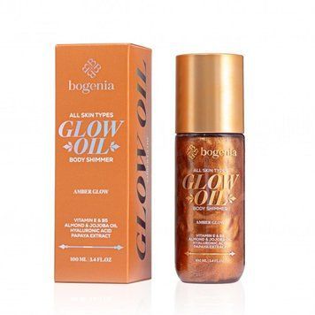 Масло-шимер для тела Glow Oil Body Shimmer Moonlit Pearl Bogenia 100мл BG462003 Amber Glow BG462 001 фото