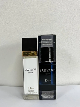 Міні парфум Sauvage Elixir чоловічий 40мл 320-266 фото