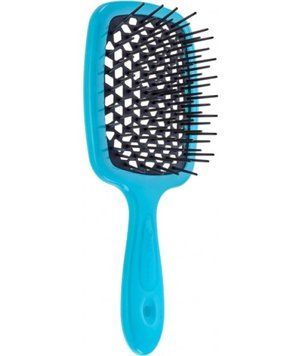 Janeke Superbrush Щетка для волос голубая с черным 72SP226TSE фото