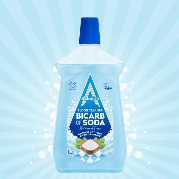 Средство для мытья пола Astonish "Floor cleaner" Bicarbonate of Soda 1л C2665 фото