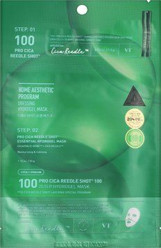 Двоетапна гідрогелева маска для обличчя VT Cosmetics Pro Cica Reedle Shot 100 2 Step Hydrogel Mask 1431531 фото