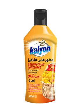 Дезинфицирующее средство для очистки пола Kalyon "Цветы" Desinfectant Concentrate Fleur 150мл Kln-000012 фото