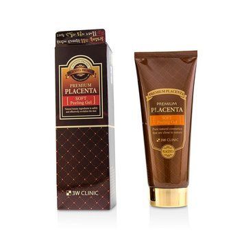 Гель-пілінг для обличчя з екстрактом плаценти 3W Clinic Premium Placenta Soft Peeling Gel 180мл 3W C-PPSPG-180 фото