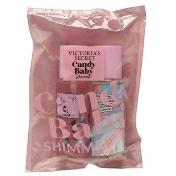 Парфюмерный спрей мост для тела подарочный набор Victoria's Secret Candy Baby Shimmer PSVS-09 фото