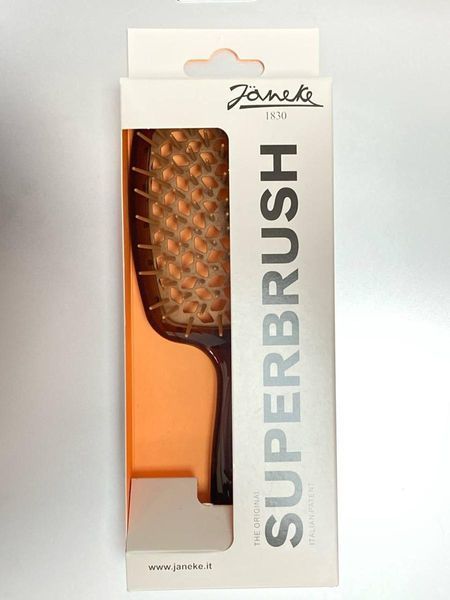 Janeke Superbrush Щітка для волосся коричневий з бежевим SP226CON фото