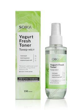 Soika Тонер-міст для обличчя Yogurt Fresh Toner 150 мл 4820238721197 фото