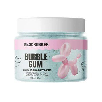Крем-скраб для рук і тіла з ароматом жувальної гумки Bubble Gum Mr.SCRUBBER MS-08 фото