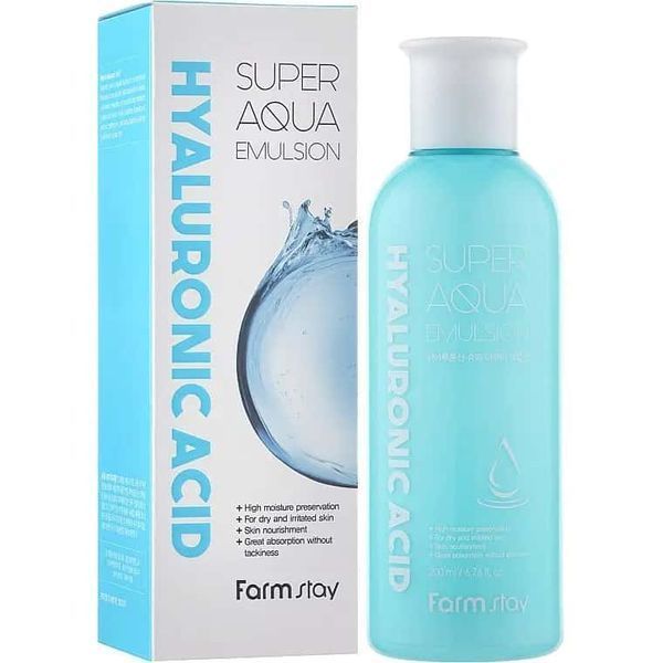 Емульсія для обличчя FarmStay Hyaluronic Acid Super Aqua Emulsion 200 мл FrmSt-0067 фото