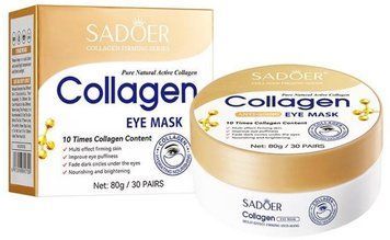 Омолоджуючі гідрогелеві патчі з колагеном Sadoer Collagen Eye Mask 60шт 1447541 фото