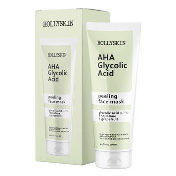 Маска для лица HOLLYSKIN Glycolic AHA Acid Face Mask 100мл 0032h фото