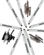 Гелевый карандаш Bless Beauty для глаз Gel Pencil Eye`s Focus 1.2г 401 Deep Black BB-GPEF-73 фото 6
