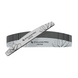 Пилка для ногтей минеральная STALEKS PRO EXPERT 40 100/100 грит (полумесяц) 1шт NFE-40-100/100-25 фото 2