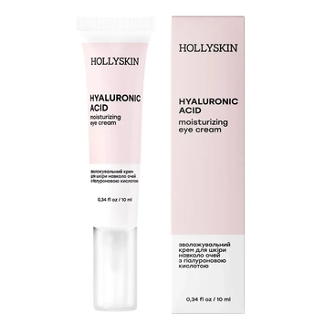 Крем для шкіри навколо очей з гіалуроновою кислотою HOLLYSKIN Hyaluronic Acid Eye Cream 10мл 0220h фото