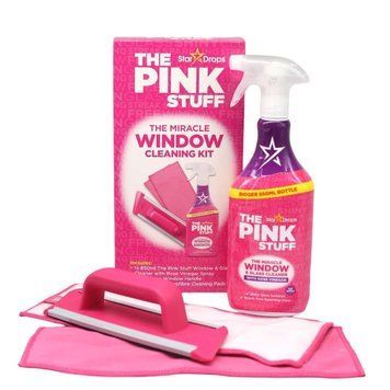 Набор для мытья окон The Pink Stuff Window Cleaning Kit TPSWCK-01 фото