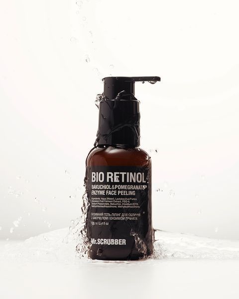 Ензимний гель-пілінг для обличчя Bio Retinol з бакучіолом і ензимом граната Mr.SCRUBBER 100мл 1116 фото