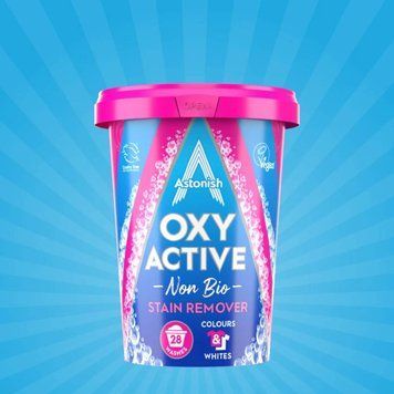 Кислородный порошок Astonish для выведения пятен "Oxy Active" 625г C1405 фото
