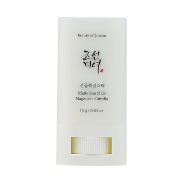 BEAUTY OF JOSEON Matte Sun Stick: Mugwort+Camelia Сонцезахисний стик на основі екстракту полину та зеленого чаю, 18г BOJ-SSMC-18 фото