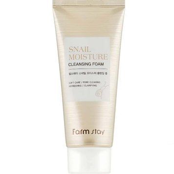 Пінка для вмивання FarmStay Snail Moisture Cleansing Foam зволожуюча з муцином равлика 100 мл FrmSt-0021 фото
