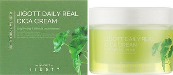 Крем для чутливої шкіри з центелою Jigott Daily Real Cica Cream 150мл 1244933 фото