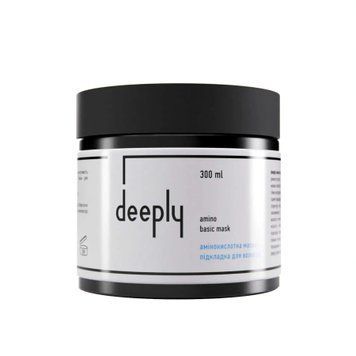 Амінокислотна маска-підкладка для волосся deeply amino basic mask 300мл DP0011 фото