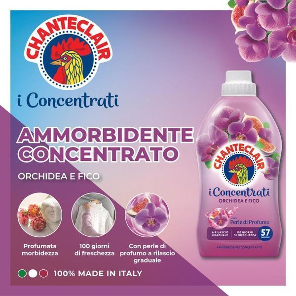 Кондиціонер-концентрат Chanteclair I Concentrati Orchidea e Fico 1140 мл CC-IC-OF-1140 фото