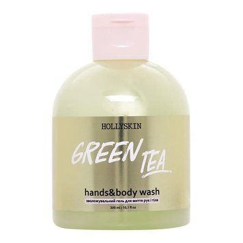 Зволожуючий гель для миття рук та тіла HOLLYSKIN Green Tea 0254h фото