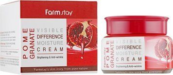 Освітлювальний крем з екстрактом граната Farmstay Pomegranate Visible Difference Moisture Cream 100мл 601653 фото