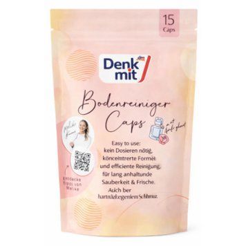 Капсулы для мытья полов Denkmit с ароматом, 15 шт. 4066447918533 фото