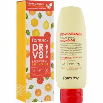 Освітлюючий пілінг-гель FarmStay DR-V8 Vitamin Brightening 150 мл FrmSt-0026 фото