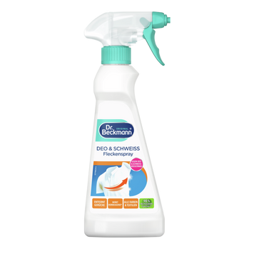 Спрей від плям поту та дезодоранту Dr. Beckmann Fleckenspray Deo & Schweiss 250мл Dr.B-W-000036 фото