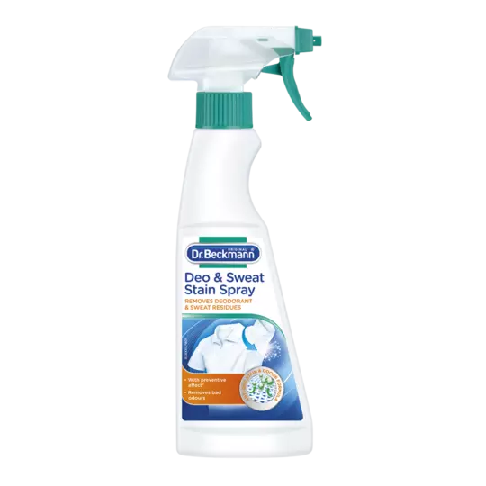Спрей від плям поту та дезодоранту Dr. Beckmann Fleckenspray Deo & Schweiss 250мл Dr.B-W-000036 фото