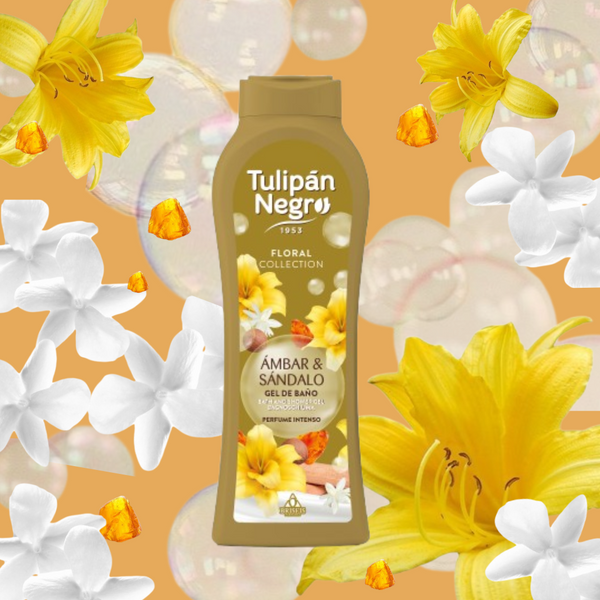 Гель для душа Tulip&aacute;n Negro "Янтарь и сандал" 650 мл 094550000 фото