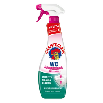 Піна для туалету з відбілювачем ChanteClair WC Candeggina mousse 600мл СС-WSSC-600 фото