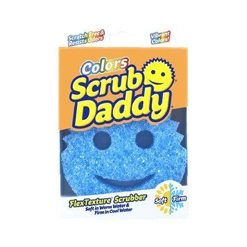 Губка-скраббер для чистки Scrub Daddy Colors Blue, синяя SD-PCB-1 фото