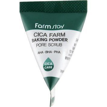 Скраб для обличчя FarmStay Cica Farm Baking Powder Pore Scrub з центеллою 7 г FrmSt-0027 фото