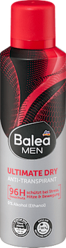Дезодорант-антиперспирант спрей Ultimate Dry, Balea 200 мл 3068443 фото
