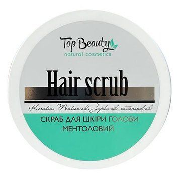 Пілінг Ментоловий для шкіри голови Top Beauty Hair Scrub 250 мл 77689 фото