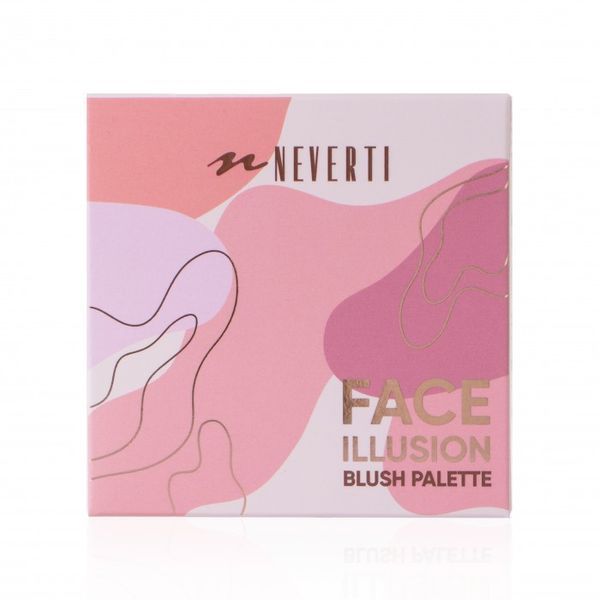 Палетка рум'ян Illusion Blush NEVERTI 4*3г NP207 NP207 фото