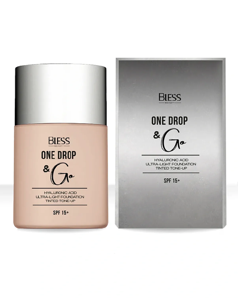 Тональна основа Bless Beauty One Drop & Go 40мл 01 Porcelain BB-ODG-102 фото