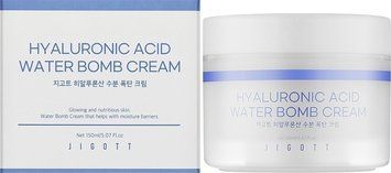 Зволожувальний крем для обличчя з гіалуроновою кислотою Jigott Hyaluronic Acid Water Bomb Cream 150мл 1244923 фото