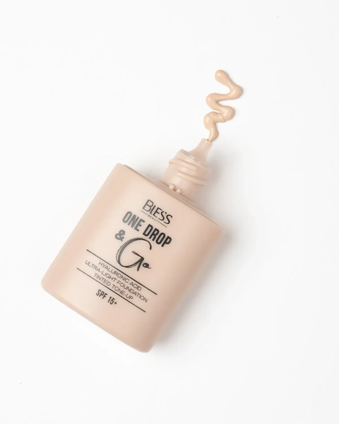Тональна основа Bless Beauty One Drop & Go 40мл 02 Light Beige BB-ODG-102 фото