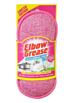 Губка для чистки абразивная Elbow Grease Scrubbing Pad Pink 1 шт Е-01830 фото