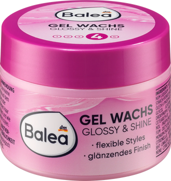 Гель для волосся Glossy & Shine, віск для блиску, Balea 75 мл 1098368 фото