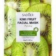 Маска тканинна для обличчя поживна Ківі Sadoer Fresh fruit extract, 25 г 6973098893905 фото