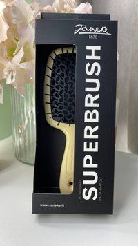 Janeke Superbrush Щітка для волосся бежевий з чорним JSB-024 фото