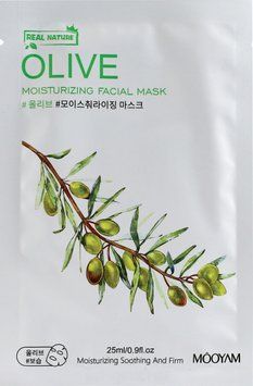 Натуральна зміцнююча маска з оливою MOOYAM Facial Mask, 25мл 273927 фото