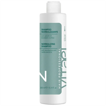 VITAEL NORMALIZING SHAMPOO Шампунь нормалізуючий для жирної шкіри голови 300 мл VTL-N-S-300 фото