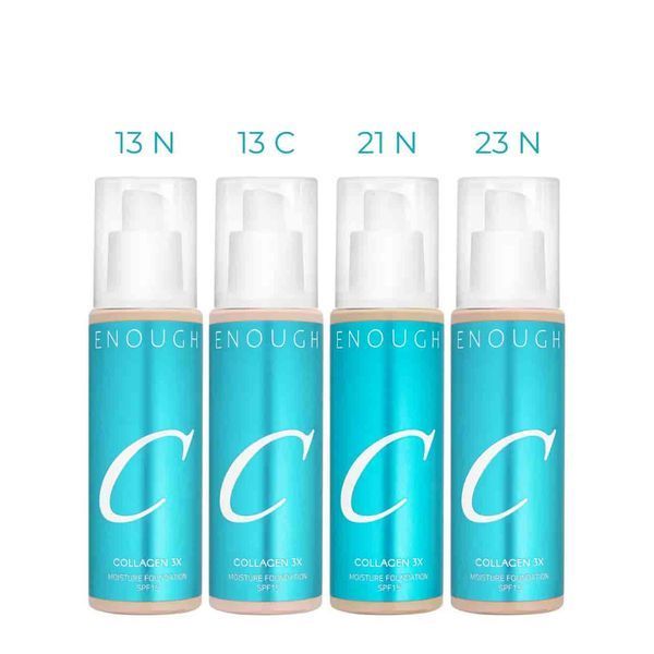Тональний крем з потрійним колагеном ENOUGH collagen 3x moisture foundation spf15 100мл №23n natural beige/ натуральний бежевий ENGH-C3xMFS-23n-100 фото