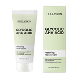 Відновлювальний крем для обличчя з гліколевою кислотою HOLLYSKIN Glycolic AHA Acid Face Cream 50мл 0213h фото