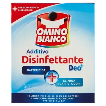 Дезинфицирующая добавка Omino Bianco Additivo Disinfettante Deo+ 450 г OB-045 фото
